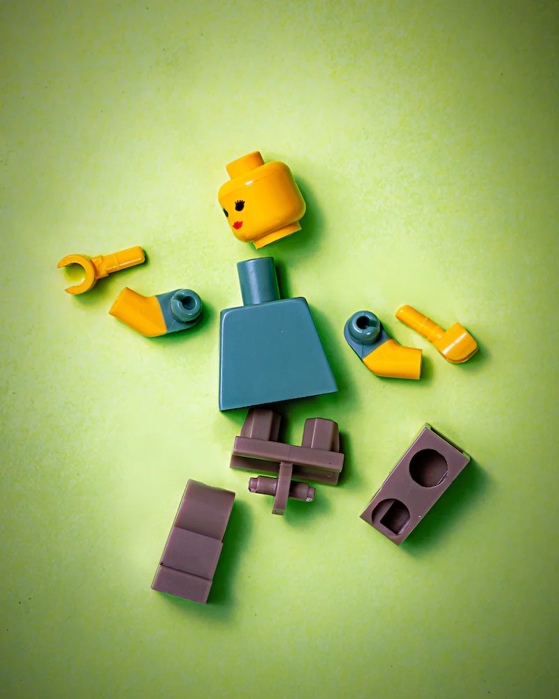 Broken Lego Figure